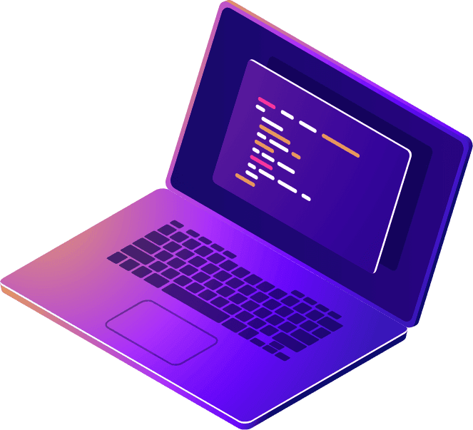 Illustration of a laptop